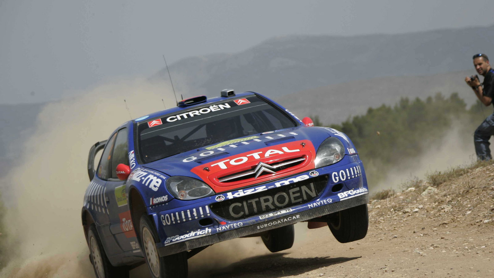 Sebastien Loeb (FRA) Citroen Xsara Acropolis Rally, World Rally Championship, 1-3 June 2006, Greece