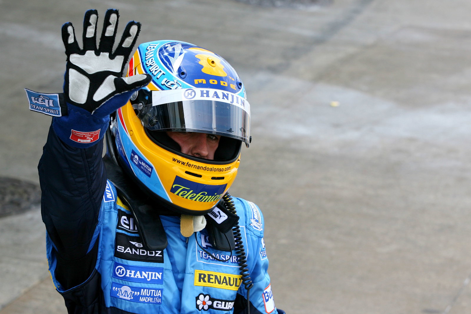 11.06.2006 Silverstone, England, Fernando Alonso (ESP), Renault F1 Team - Formula 1 World Championsh