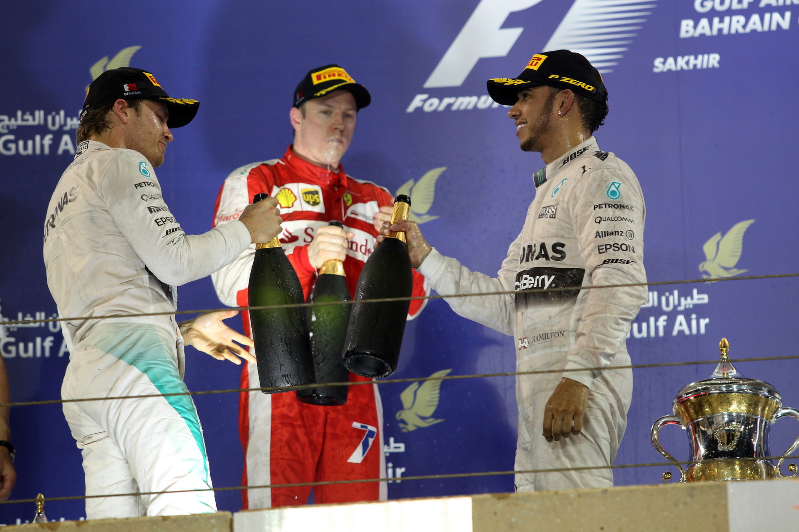 F1 Bahrain Grand Prix: Starting grid