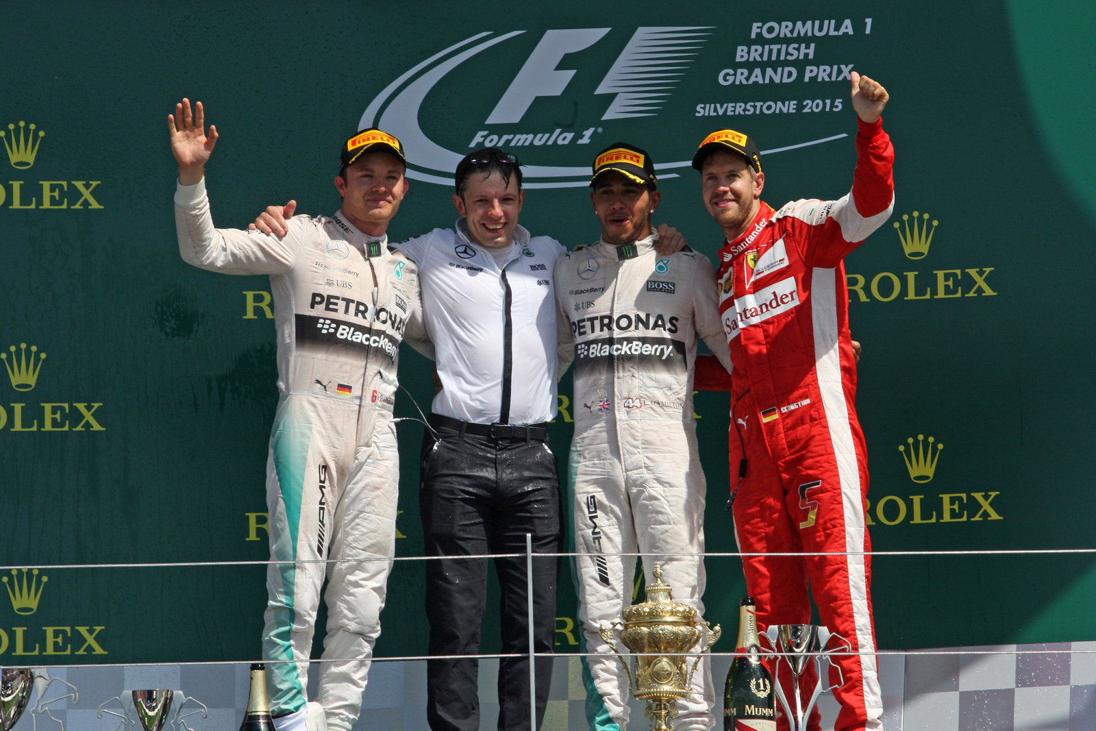 F1 British Grand Prix: Verstappen knocked sideways by wild Silverstone exit
