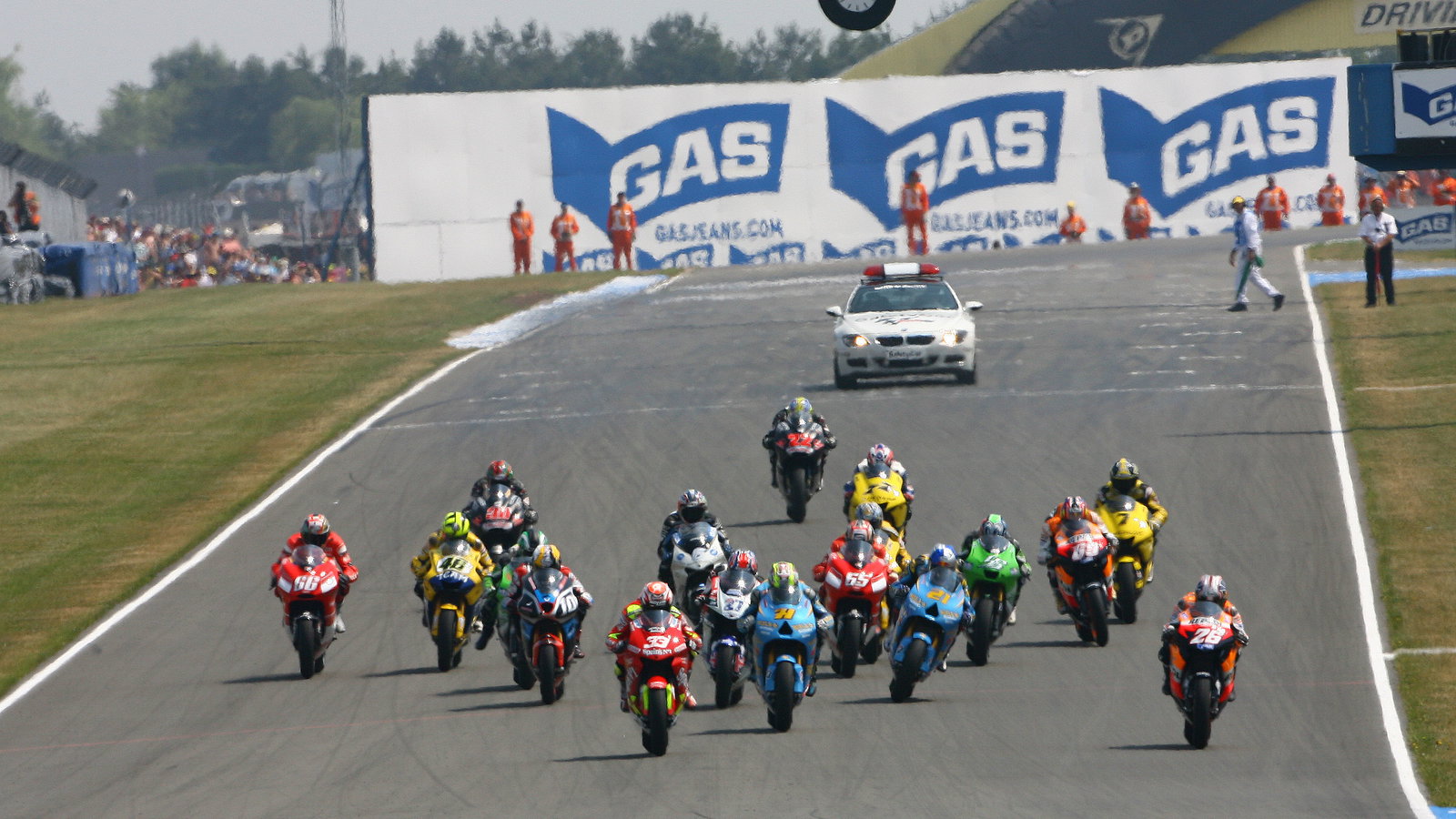 Start, British MotoGP, 2006