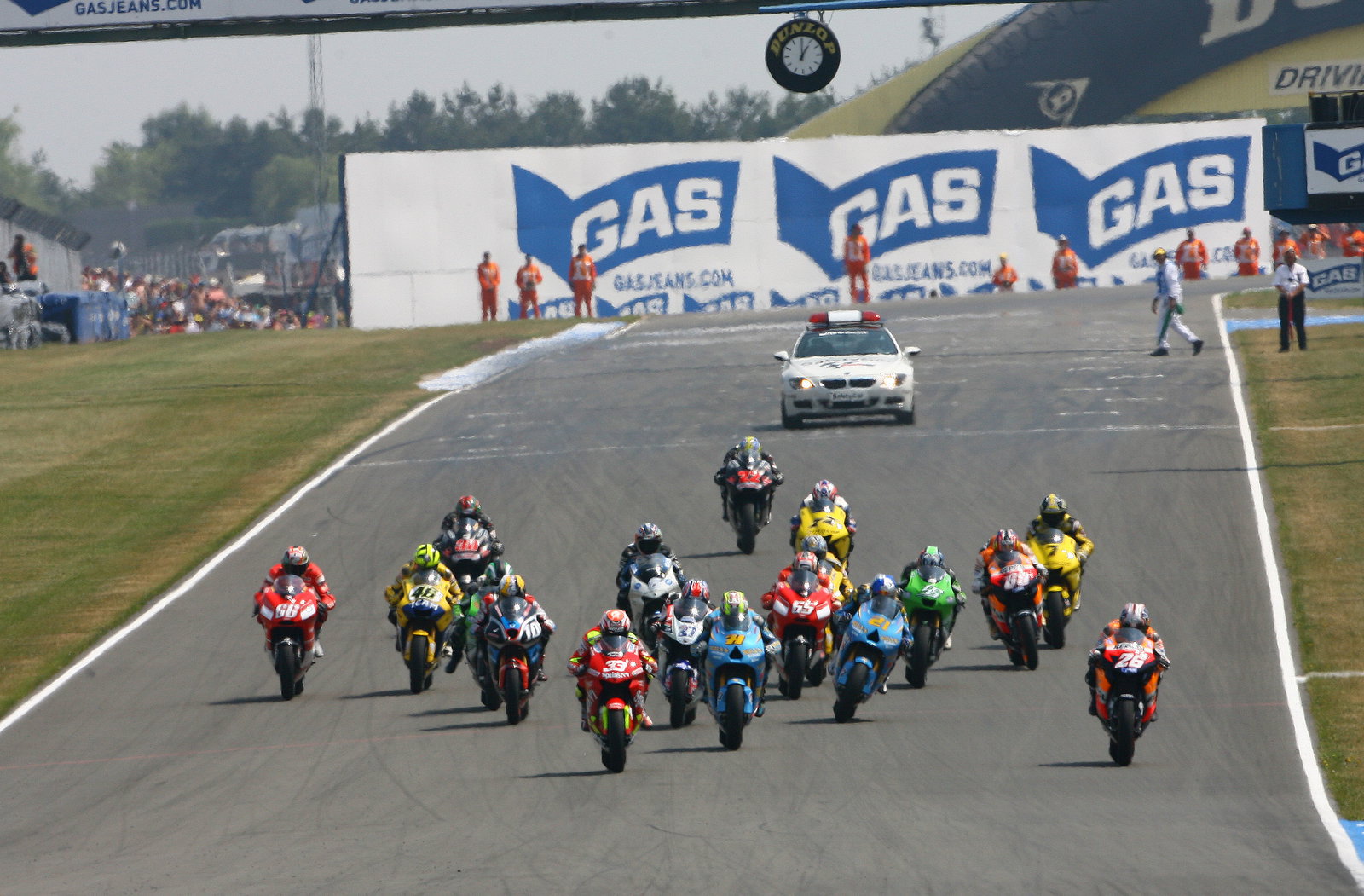 Start, British MotoGP, 2006