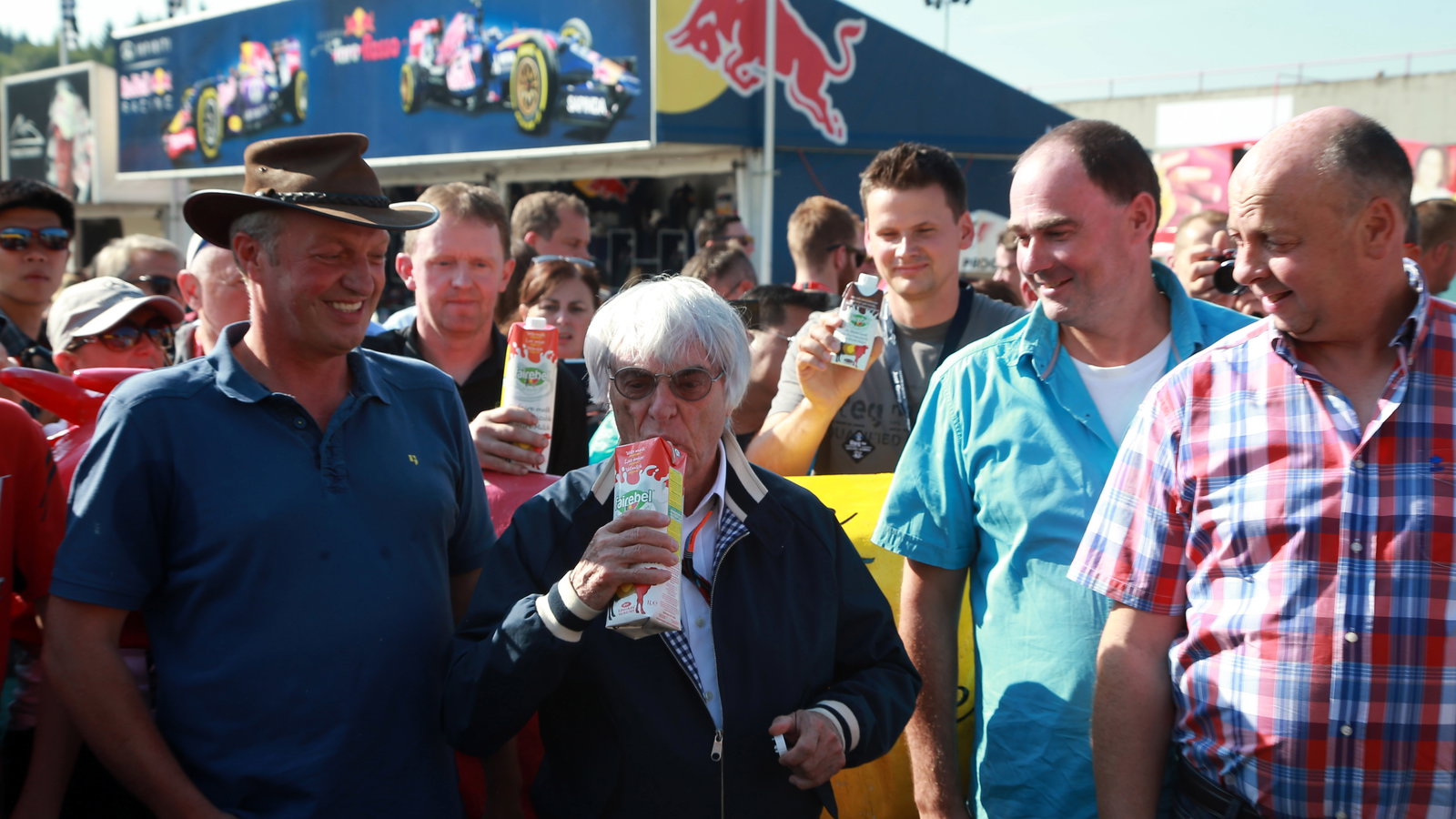 F1 Belgian Grand Prix: Bernie Ecclestone milks farmer protest threat