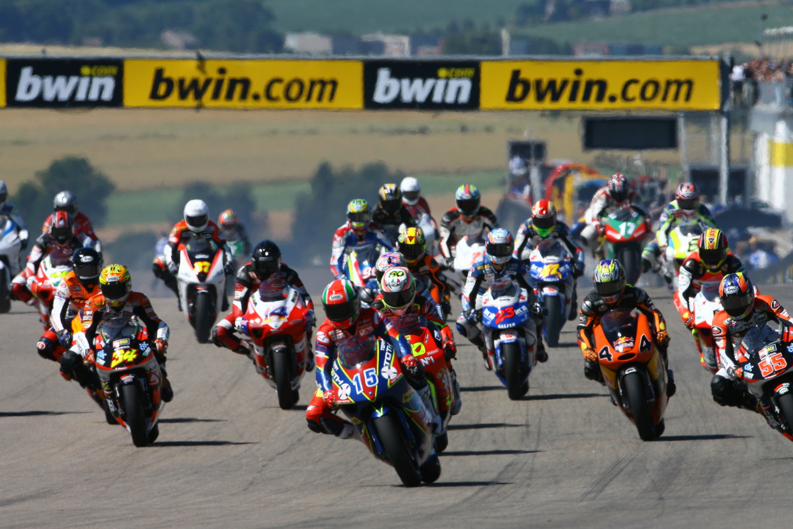 Start, German 250GP Race 2006