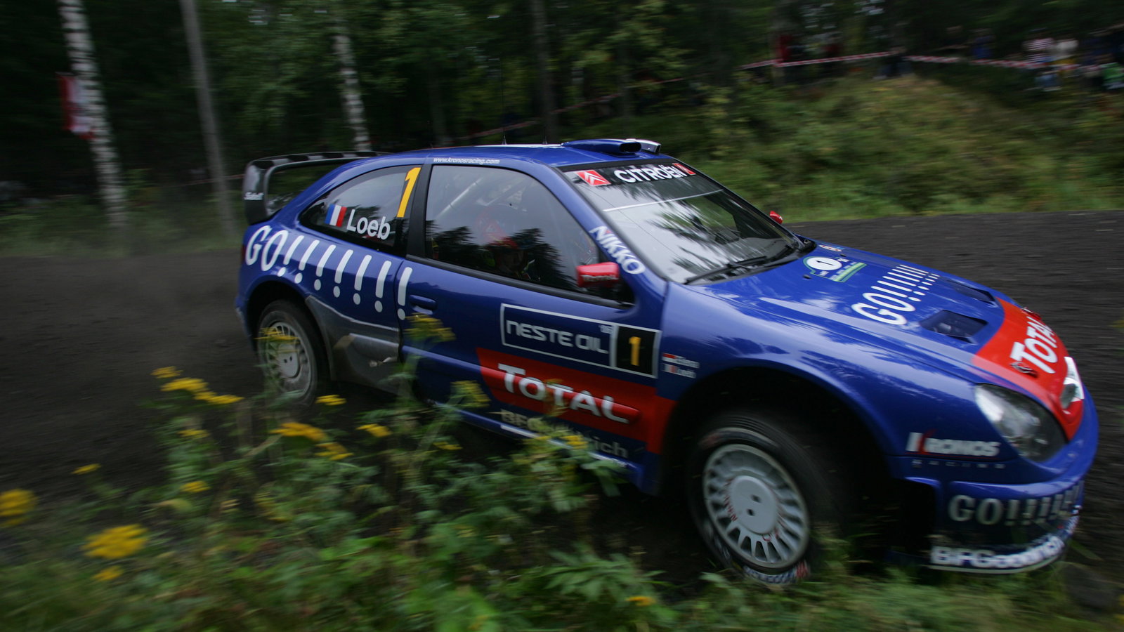 Sebastien Loeb (FRA) Kronos Citroen Xsara World Rally of Finland, World Rally Championship, 17-20 Au