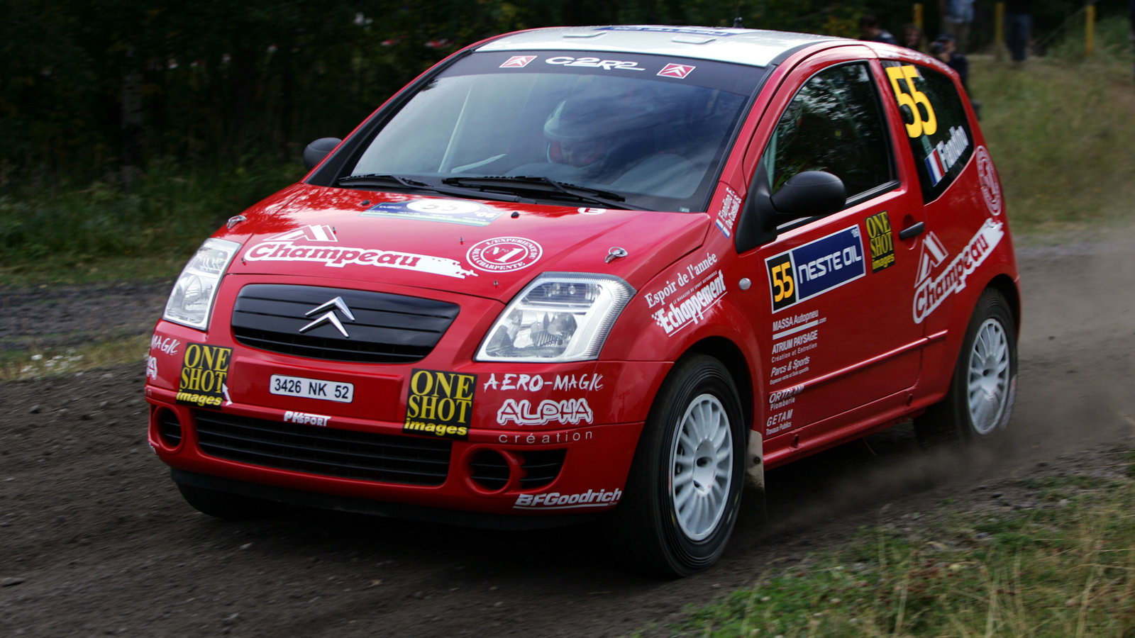 Fabien Fiandino (FRA) Citroen C2-R2 [Junior WRC] World Rally of Finland, World Rally Championship, 1