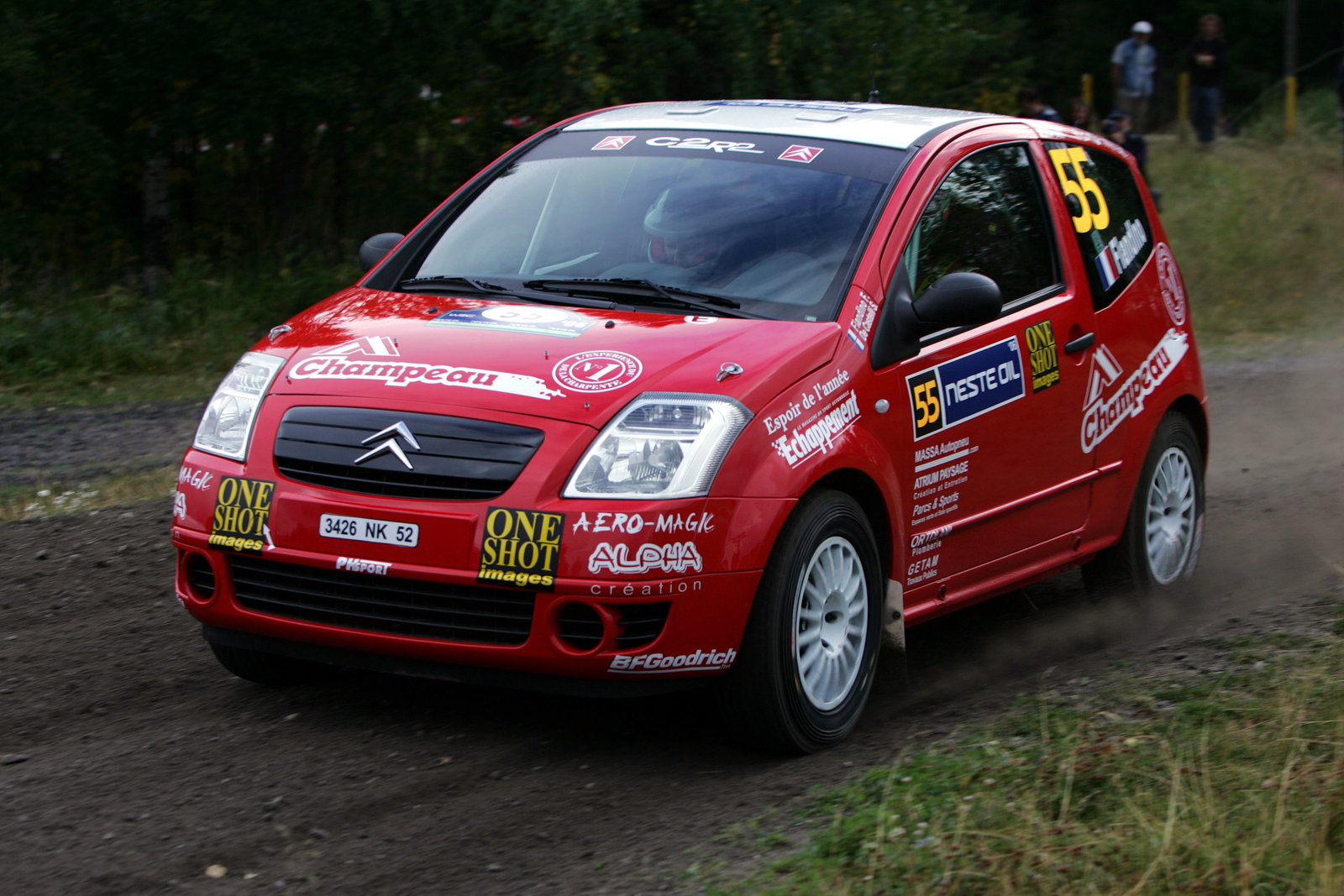Fabien Fiandino (FRA) Citroen C2-R2 [Junior WRC] World Rally of Finland, World Rally Championship, 1