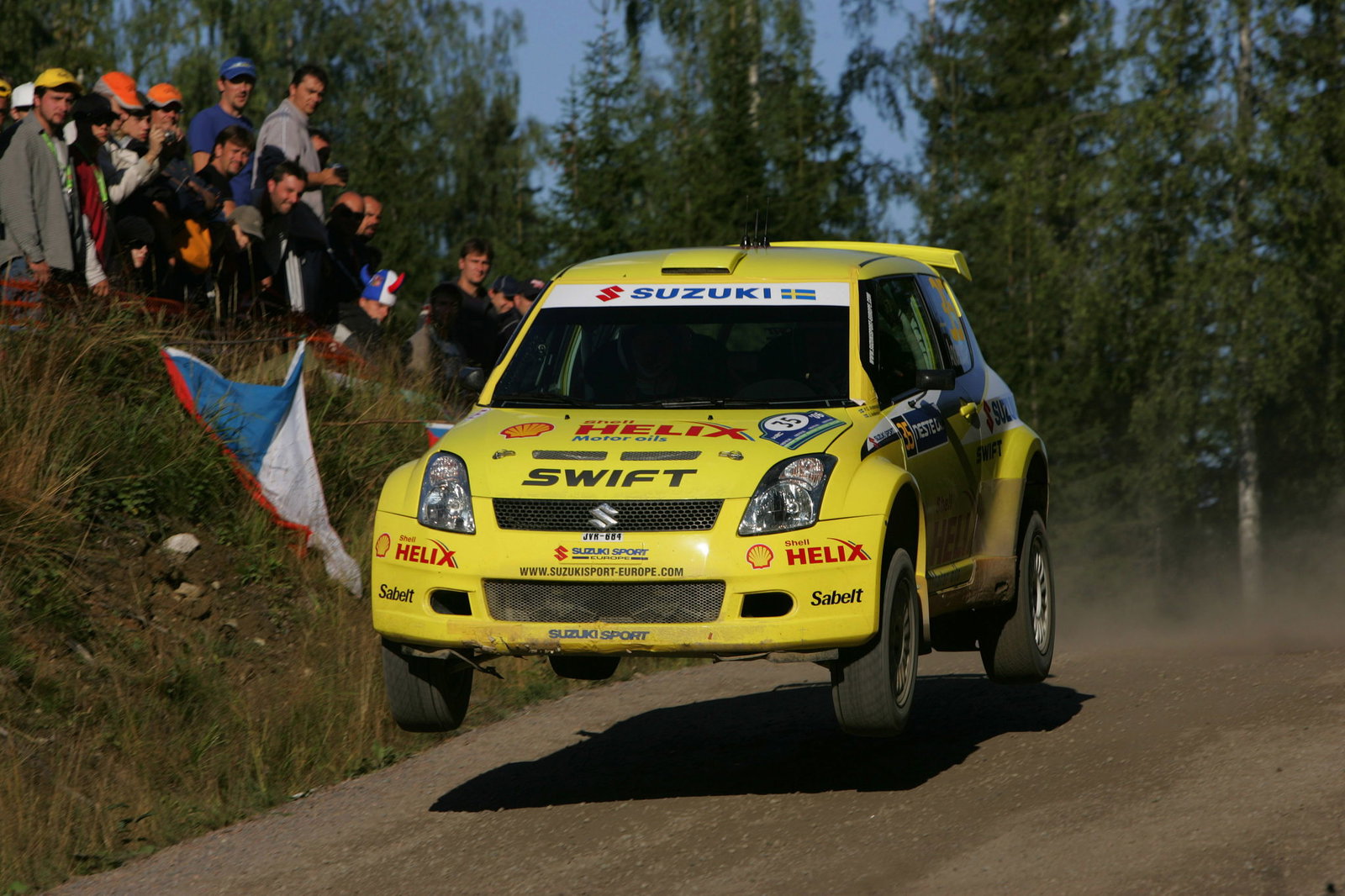 Per-Gunnar Andersson(SWE), Suzuki Swift S1600 [Junior WRC] World Rally of Finland, World Rally Champ