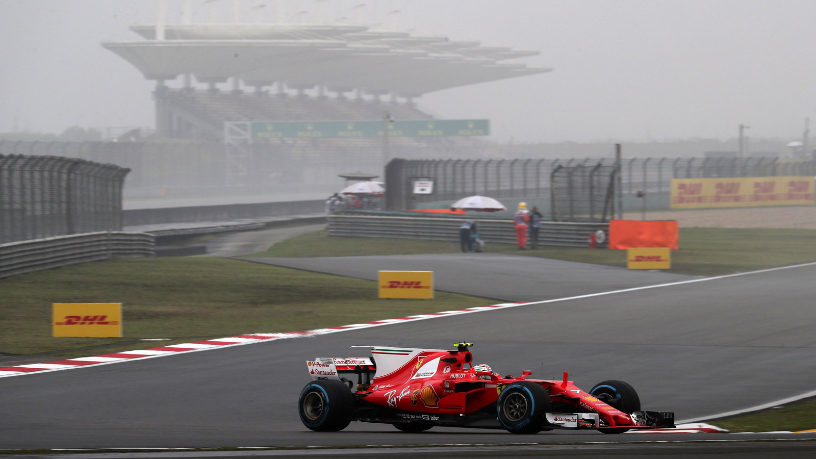 F1 Chinese GP: Fog prevents track running in second Chinese GP practice