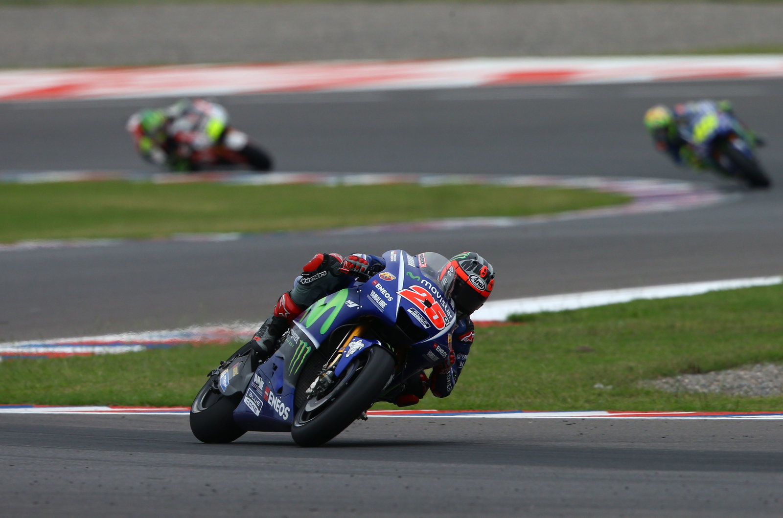 MotoGP Argentina: Lorenzo out at Turn 1, sure of top six potential
