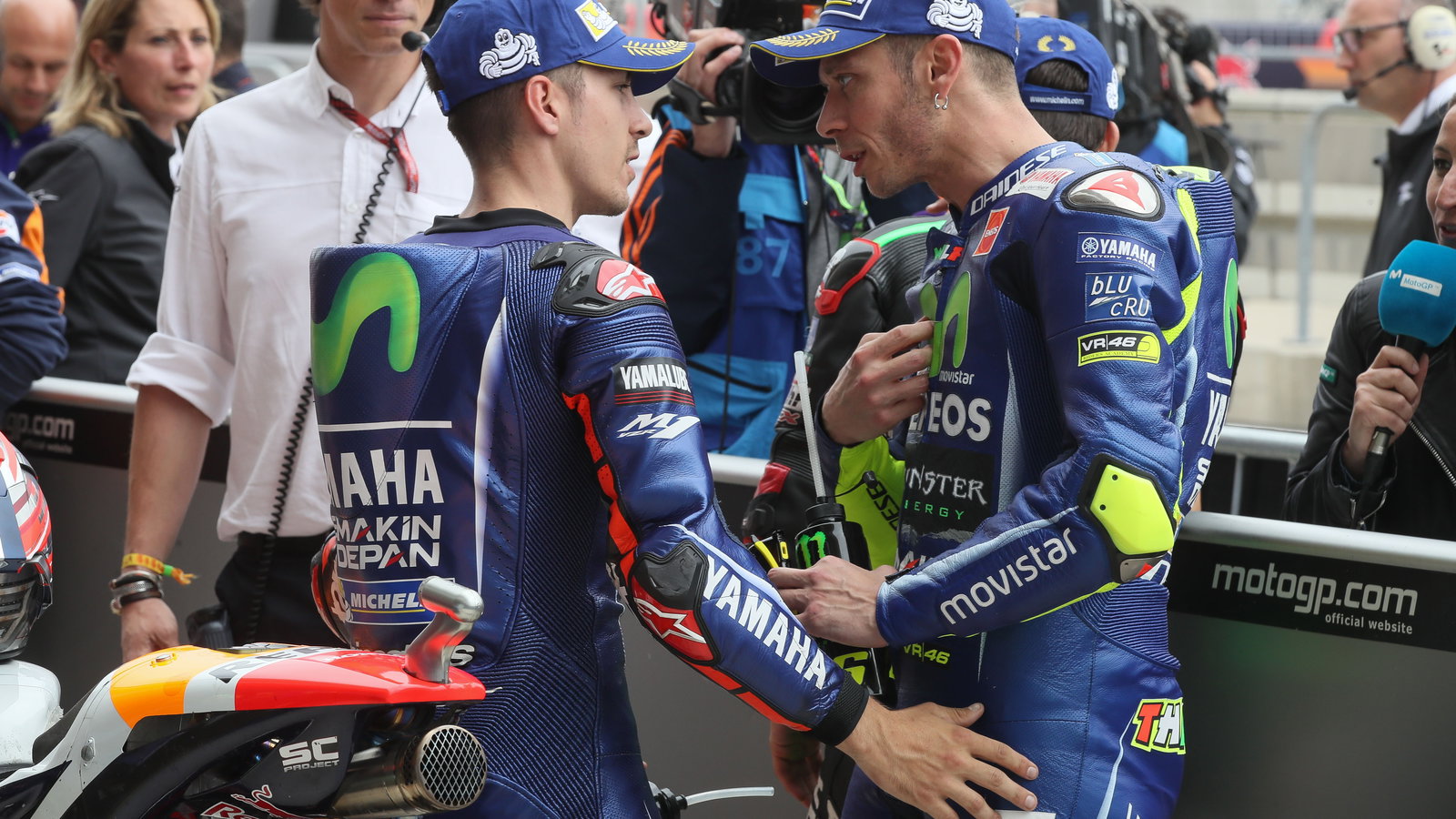 Rossi, Vinales, Qualifying, MotoGP, Grand Prix of the Americas, 2017.