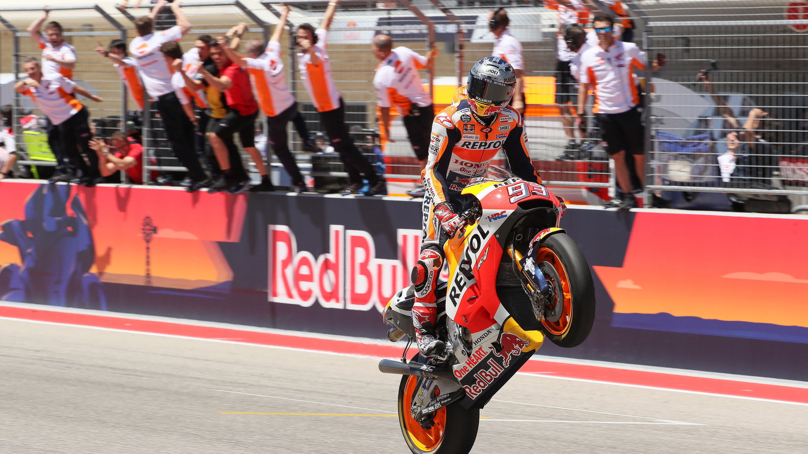 Marquez, MotoGP race, Grand Prix of the Americas, 2017.