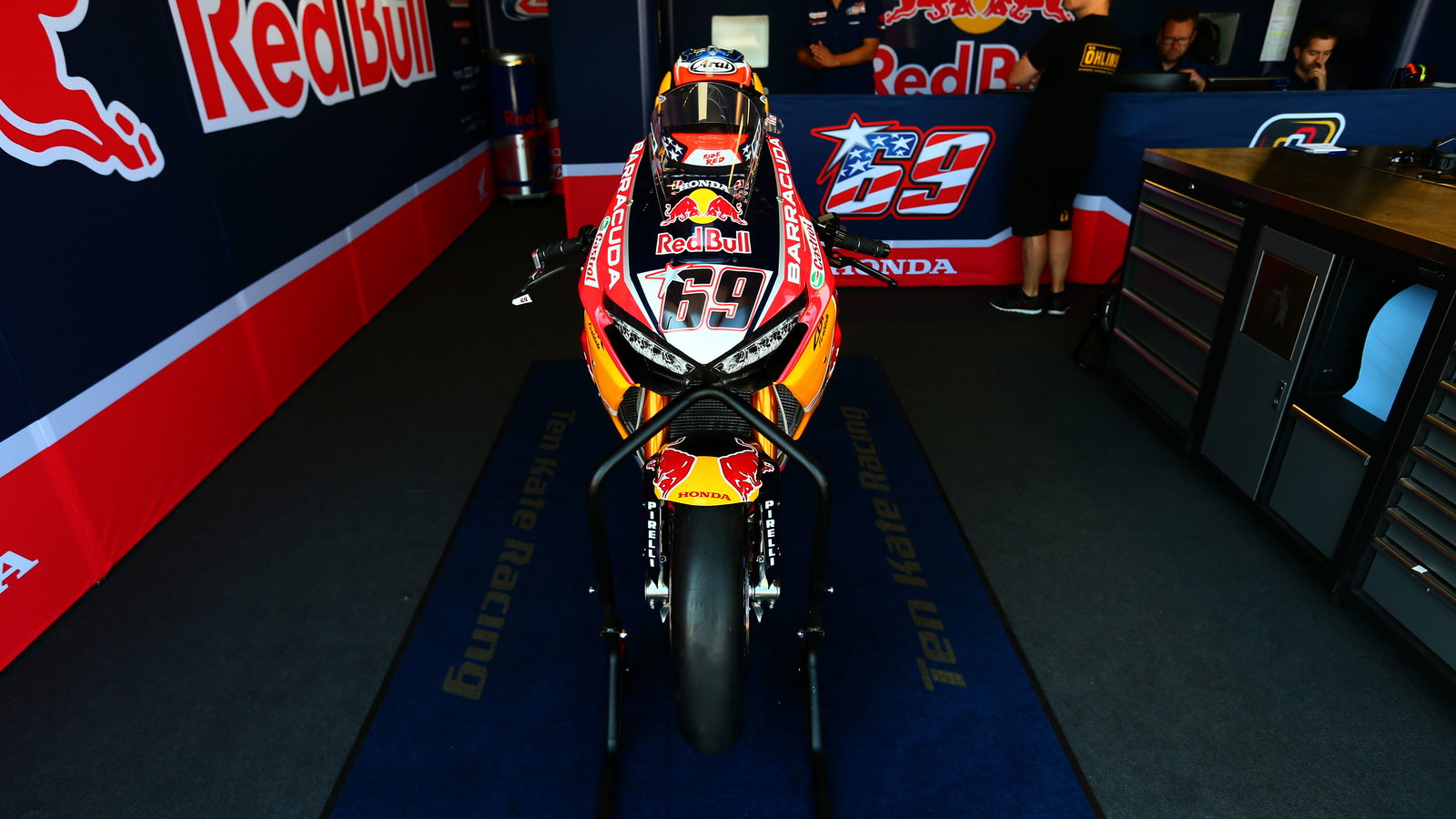 Hayden bike, Donington WSBK 2017