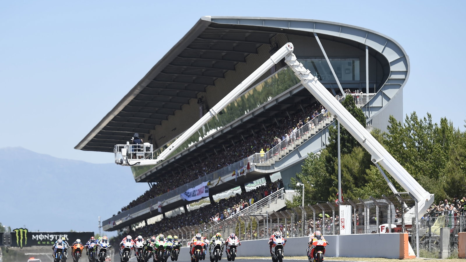 Pedrosa, Race start, Catalunya MotoGP Race 2017
