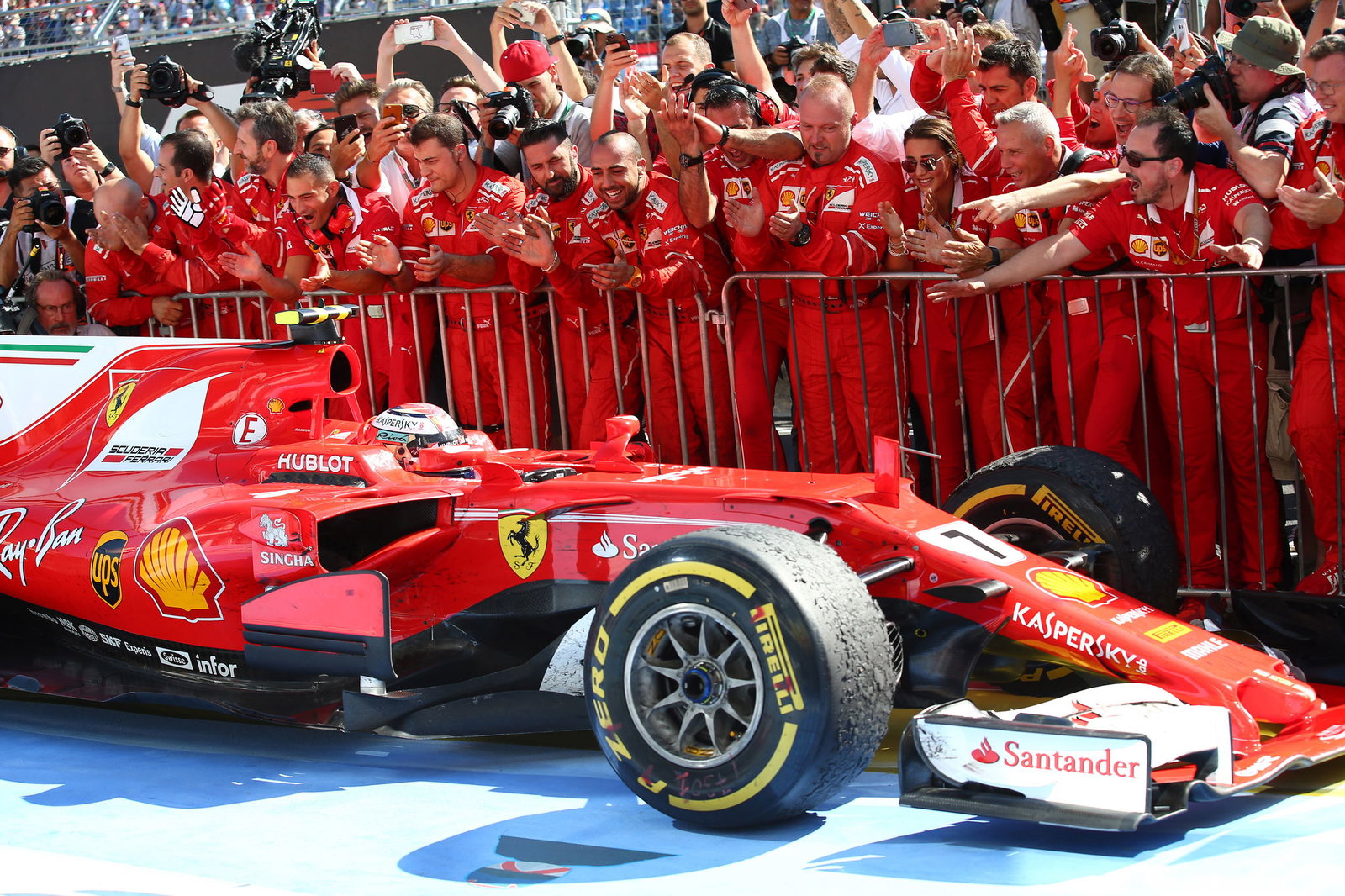 F1 Hungarian GP: Raikkonen blames himself for missed Hungary victory chance