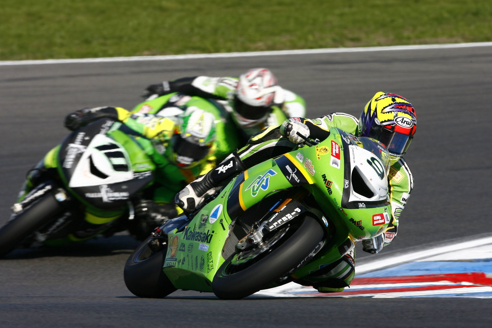 Walker, Nieto, Laconi, Lausitzring WSBK Race 1, 2006