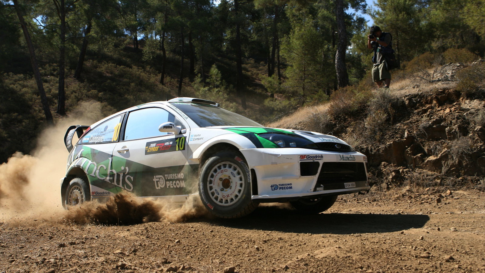 Luis Perez Companc (ARG) Stobart VK Ford Focus World Rally of Cyprus, 19-22 September 2006, Cyprus