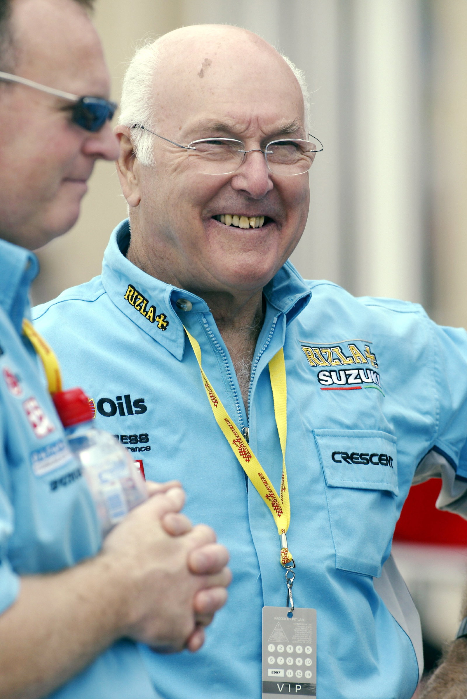 Murray Walker at Thruxton