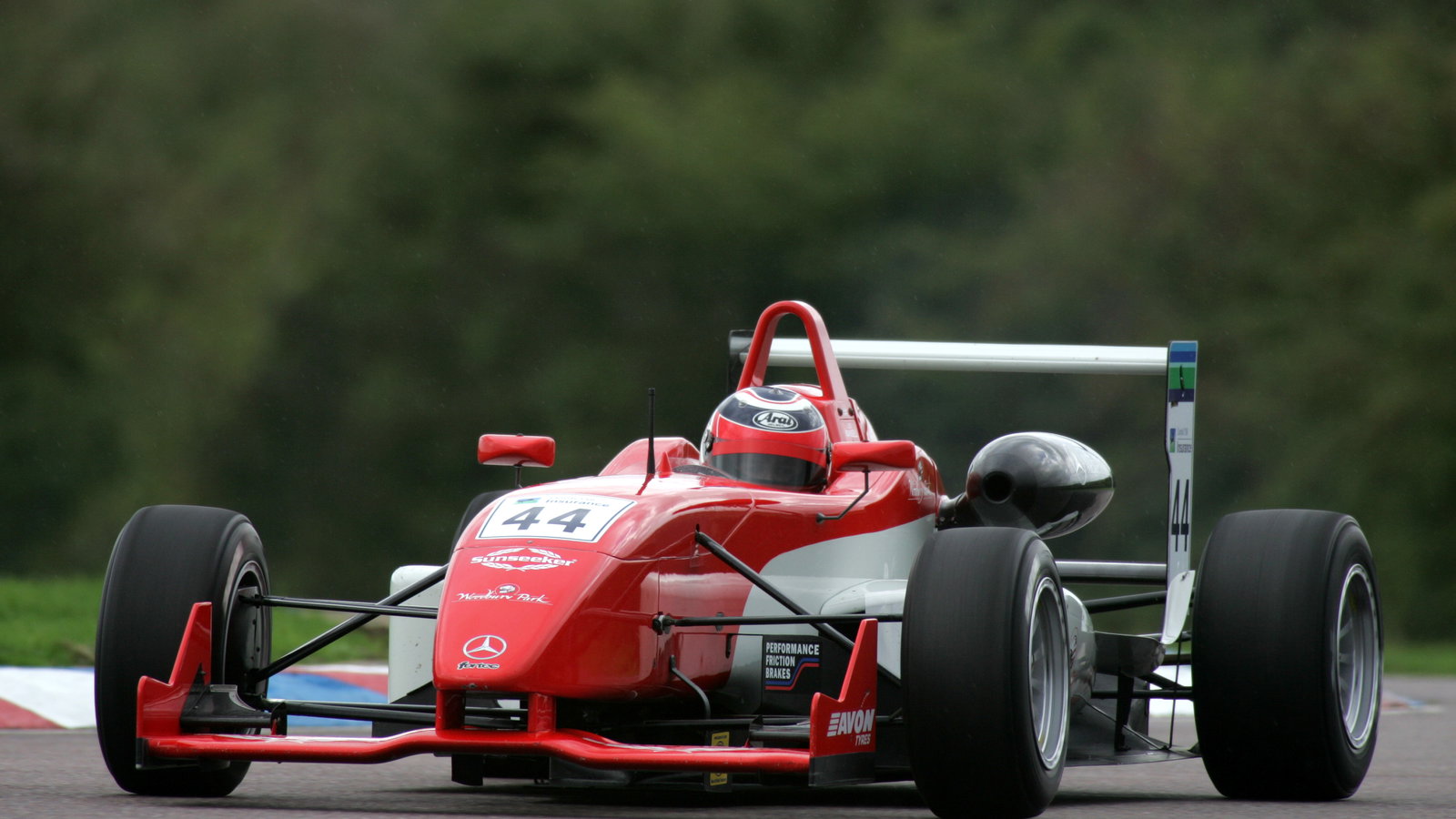 Leo Mansell (GBR), Fortec Dallara Mercedes