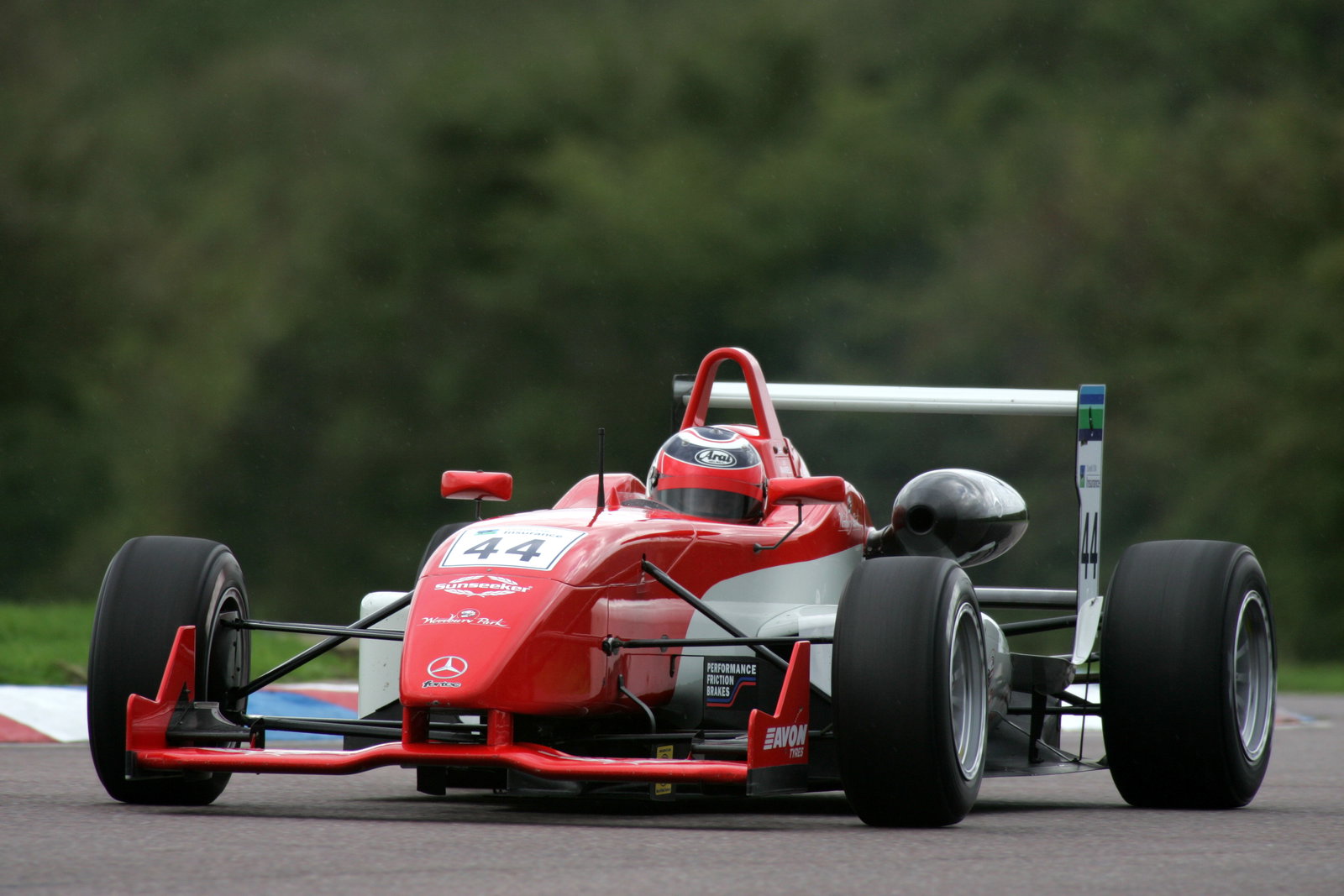 Leo Mansell (GBR), Fortec Dallara Mercedes