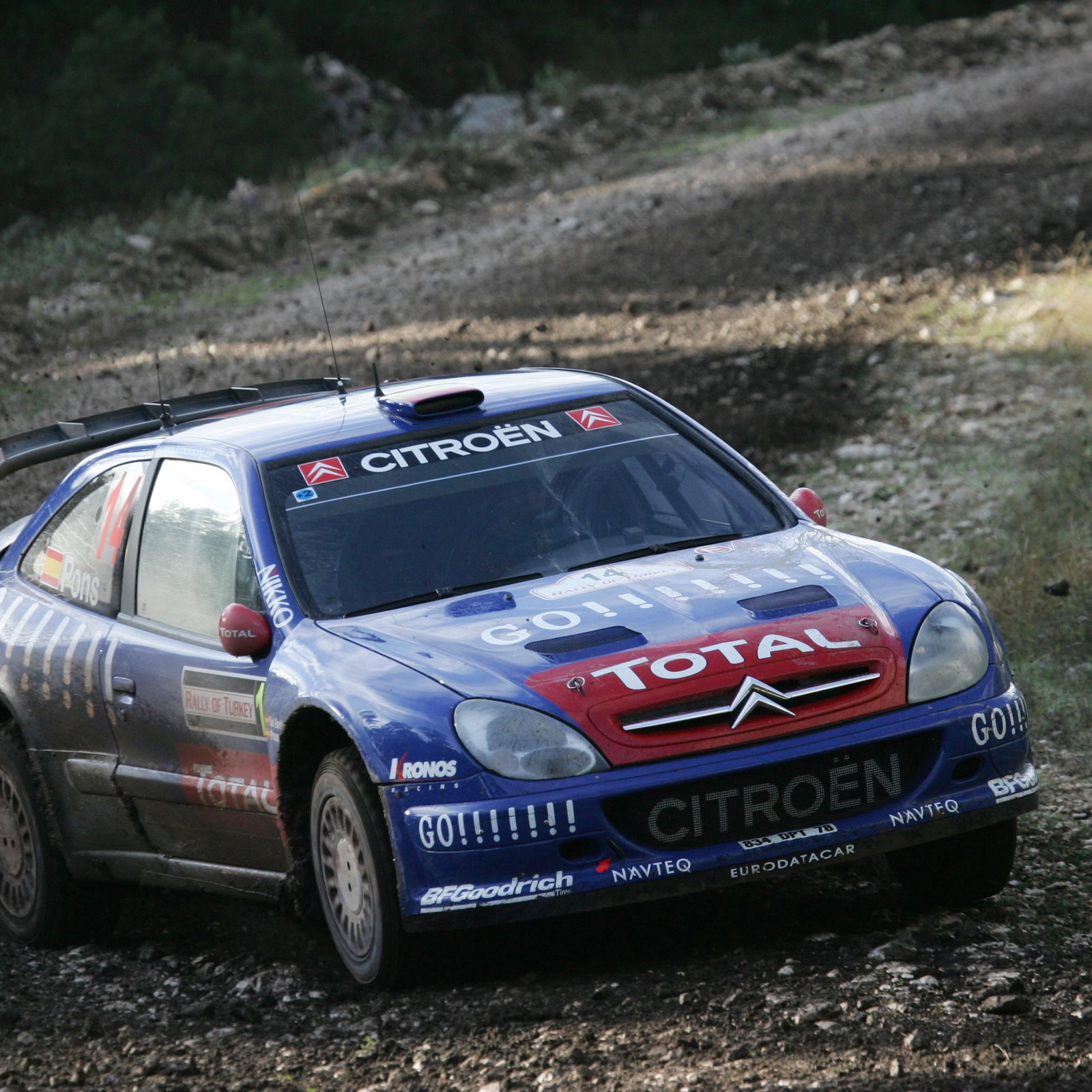 Xavier Pons (ESP) Kronos Citroen Xsara World Rally Championship, Rally of Turkey, 12-14/10/06, Turk
