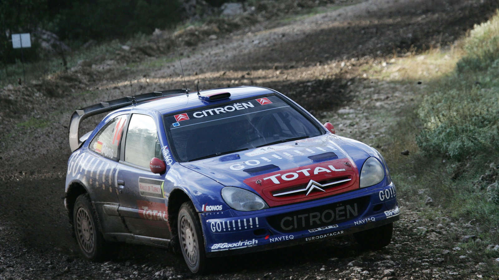 Xavier Pons (ESP) Kronos Citroen Xsara World Rally Championship, Rally of Turkey, 12-14/10/06, Turk