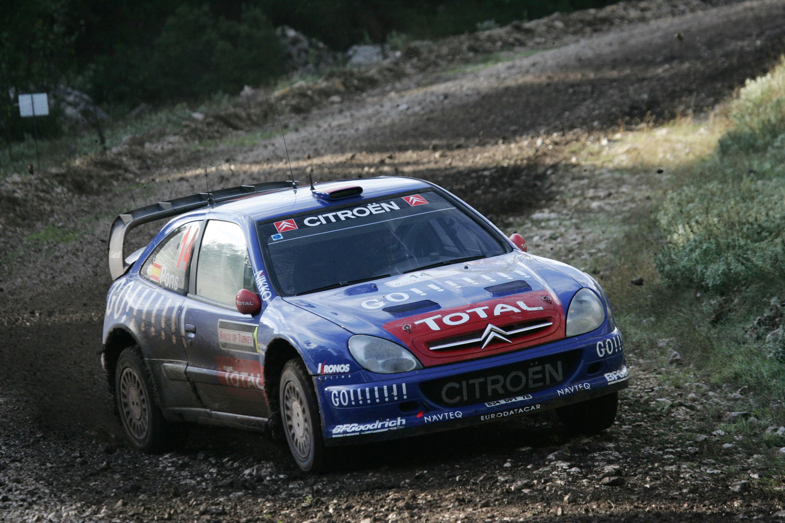 Xavier Pons (ESP) Kronos Citroen Xsara World Rally Championship, Rally of Turkey, 12-14/10/06, Turk