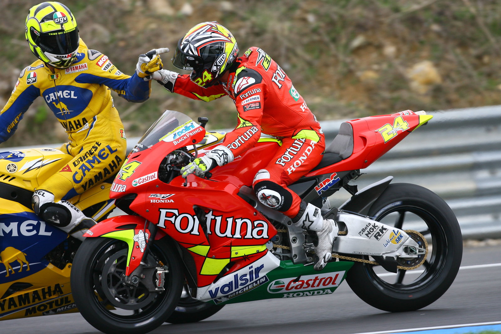 Victory for Elias, Portuguese MotoGP, 2006