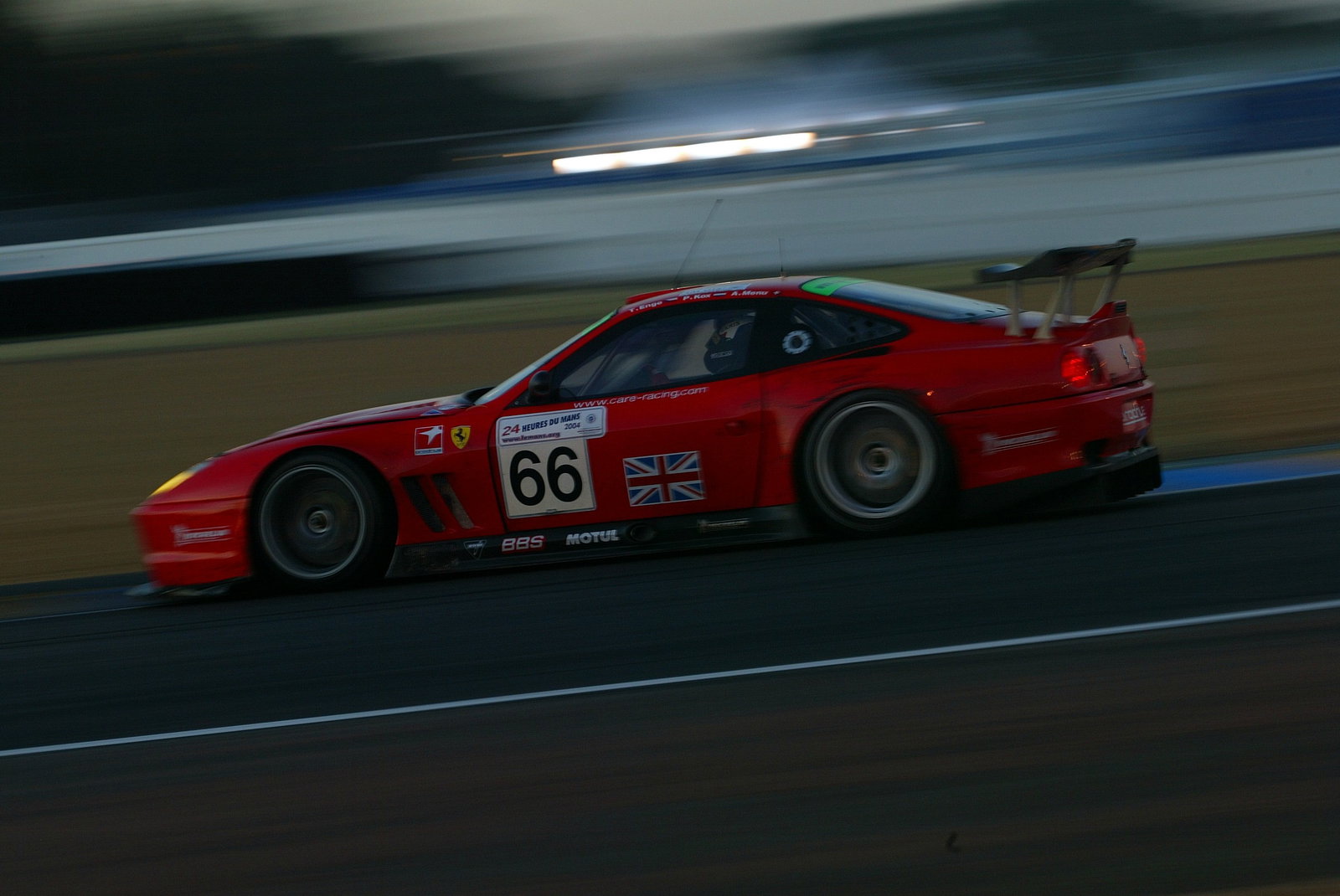 Peter Kox/Tomas Enge/Alain Menu - Care Racing Prodrive Ferrari 550 Maranello,