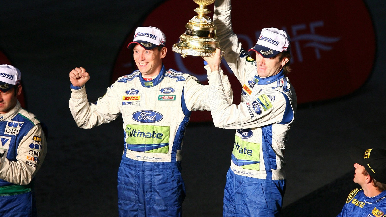 Marcus Gronholm (FIN) - Timo Rautiainen (FIN), Ford Focus WRC. Wales Rally GB, 1st-3rd December 2006