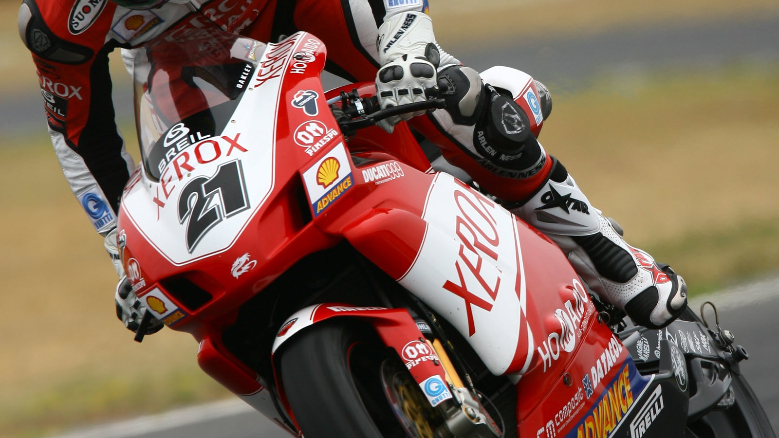 Bayliss, Phillip Island WSBK test, 2007
