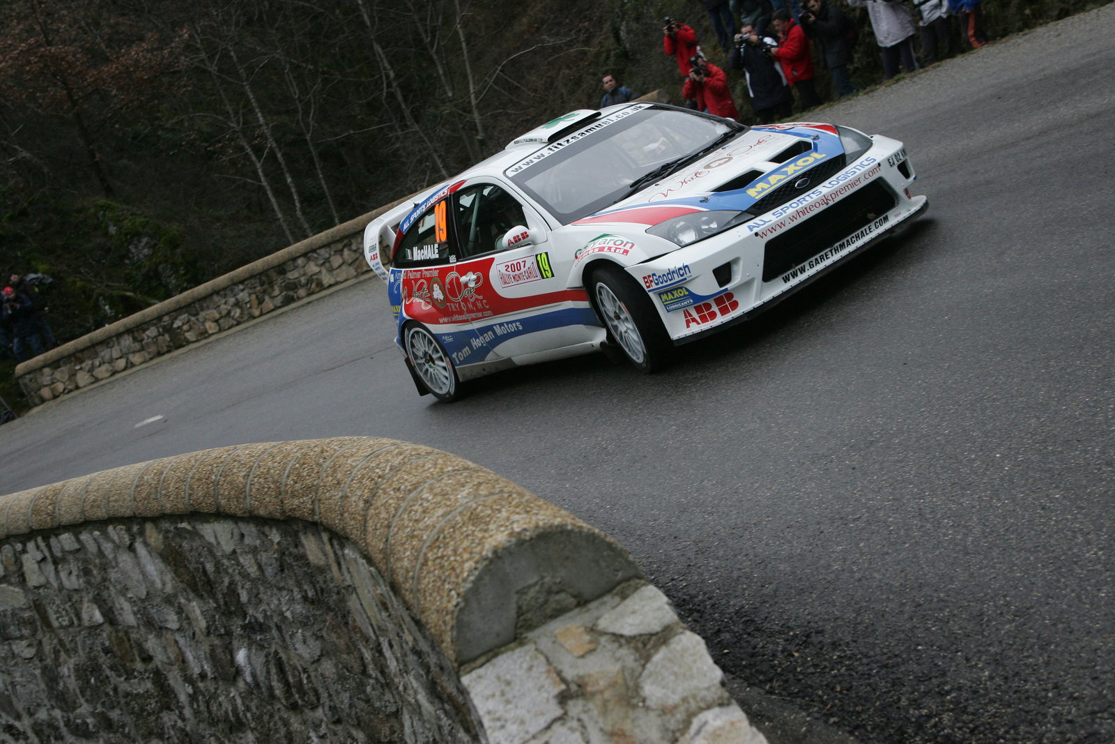 Gareth MacHale (irl) Nagle Paul (gbr) Ford Focus Wrc Rallye Automobile Monte-Carlo, 18-20 January 20