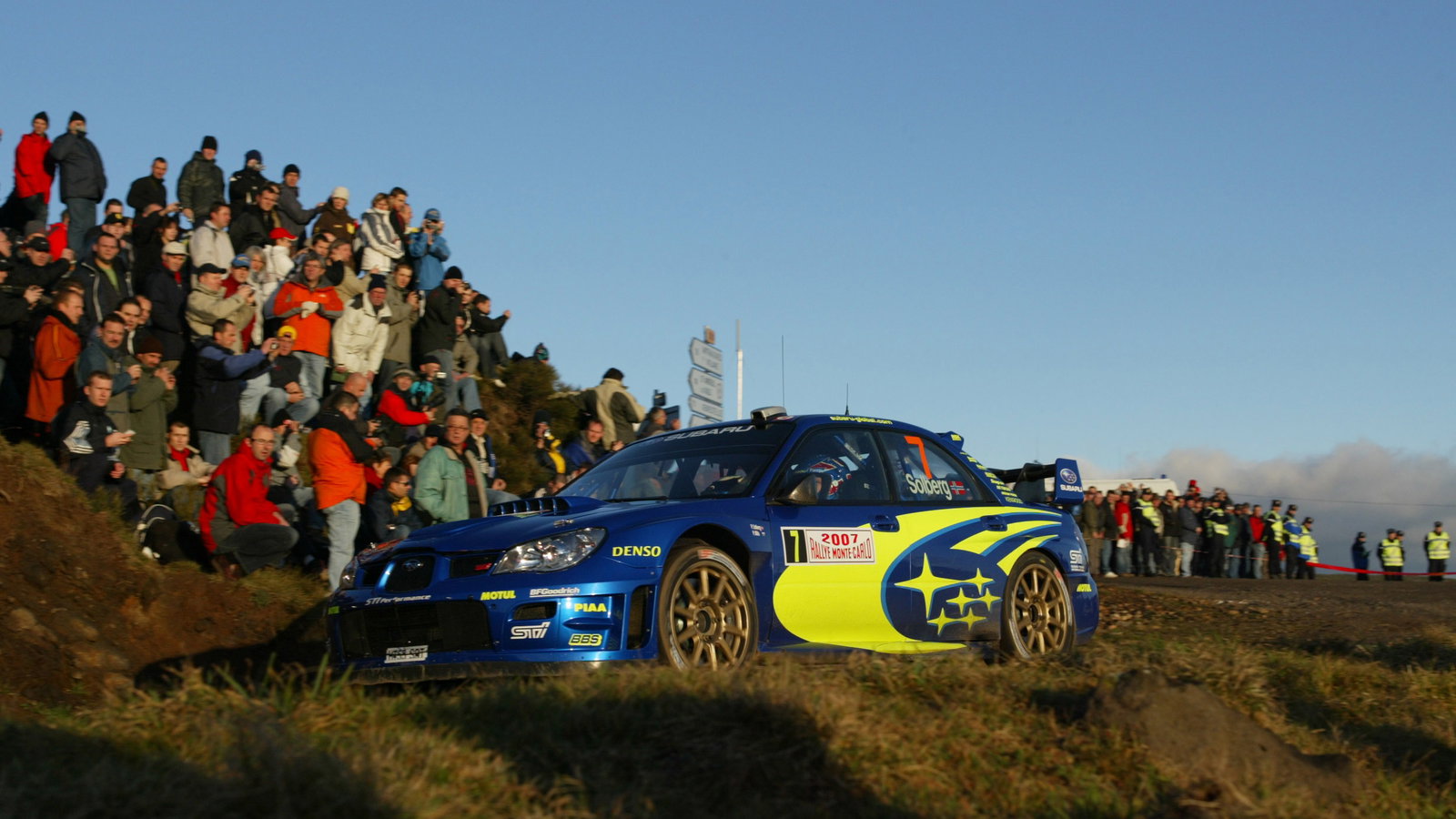 Petter Solberg (nor) Philip Mills (gbr) Subaru WRT Impreza WRC 2006 Rallye Automobile Monte-Carlo, 1