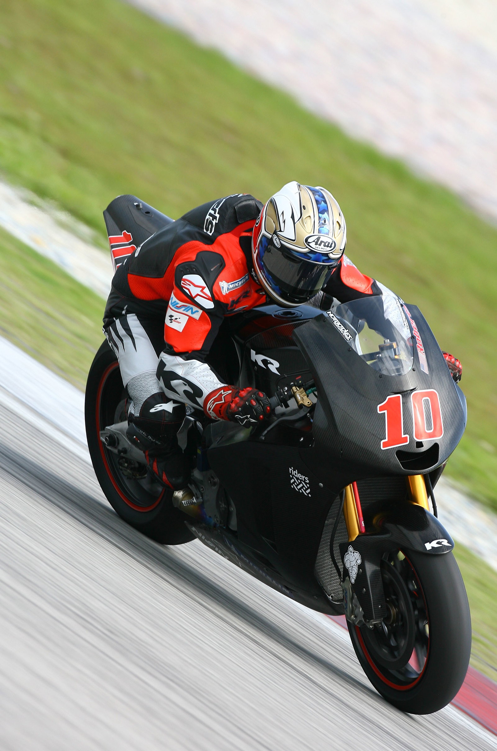 Roberts, Sepang MotoGP test, January 2007
