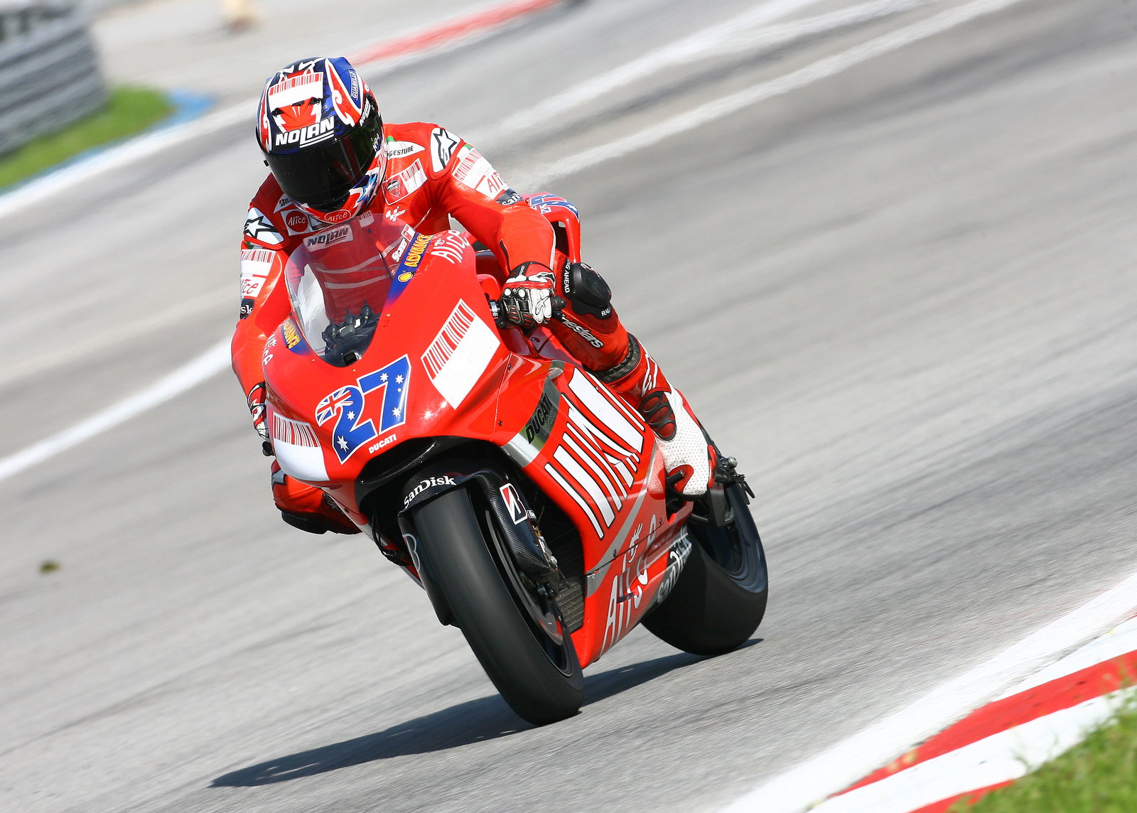 Stoner, Sepang MotoGP test, January 2007