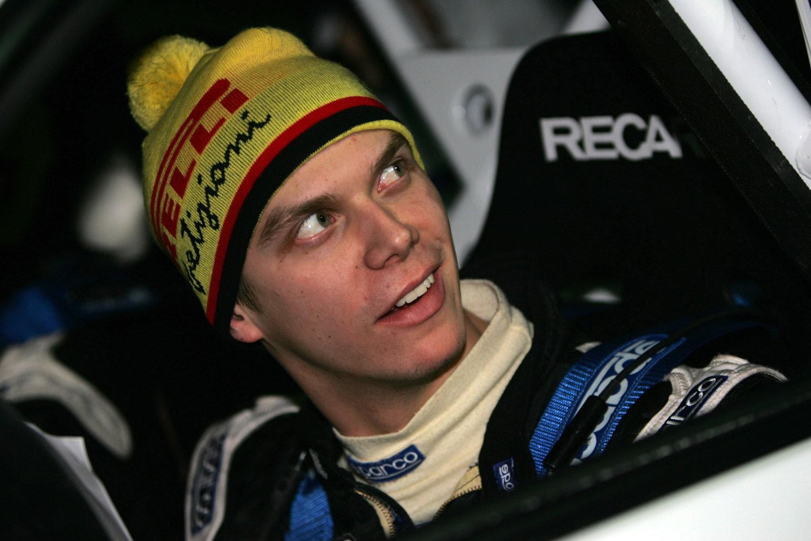 Anton Alen (FIN). Swedish Rally, 8-11th February 2007.