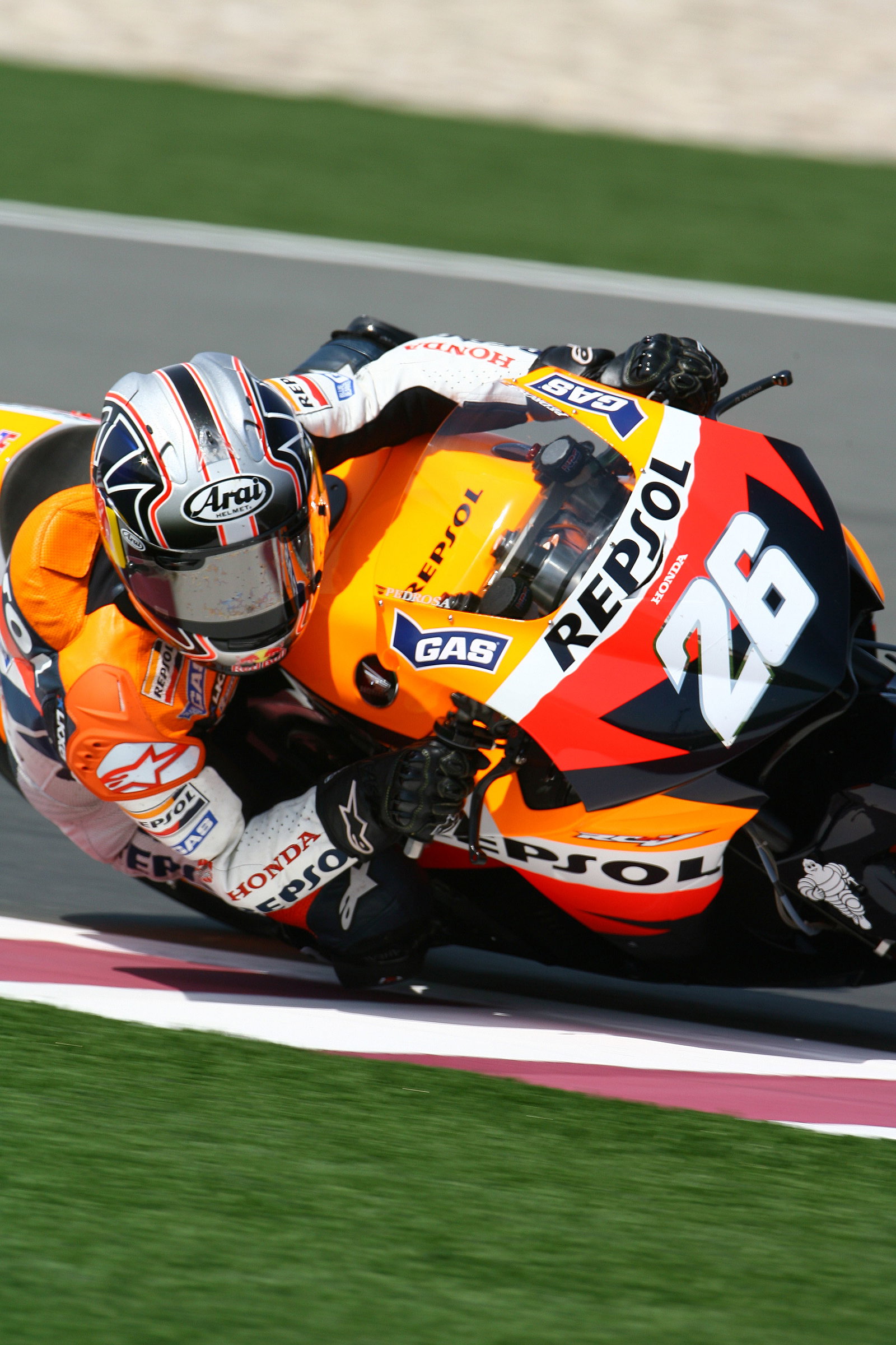 Pedrosa, Qatar MotoGP Test 2007