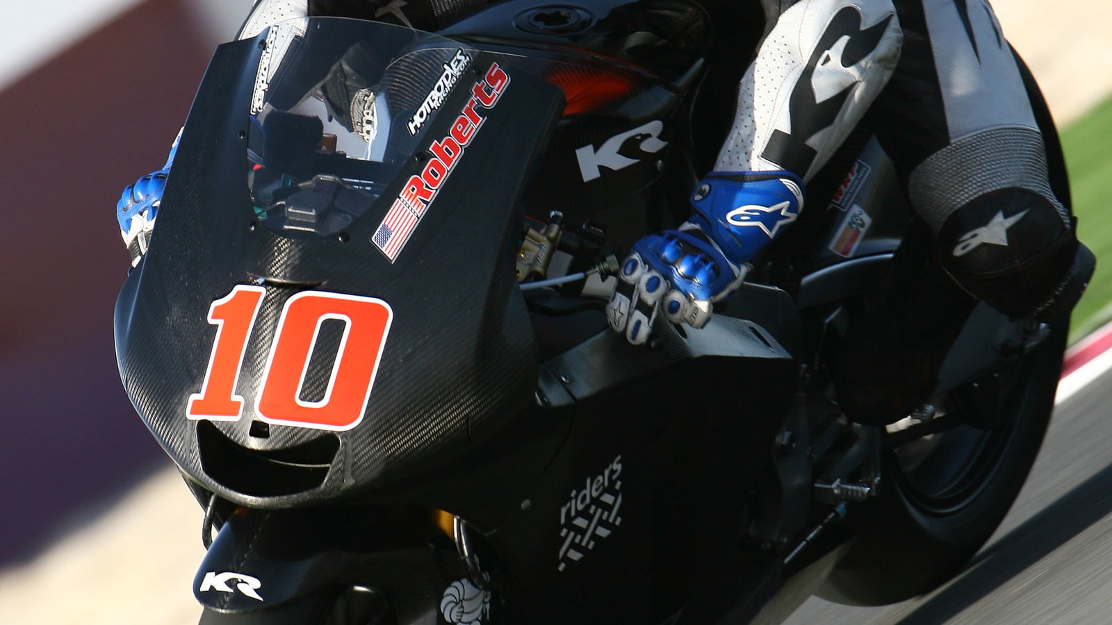 Roberts, Qatar MotoGP Test 2007