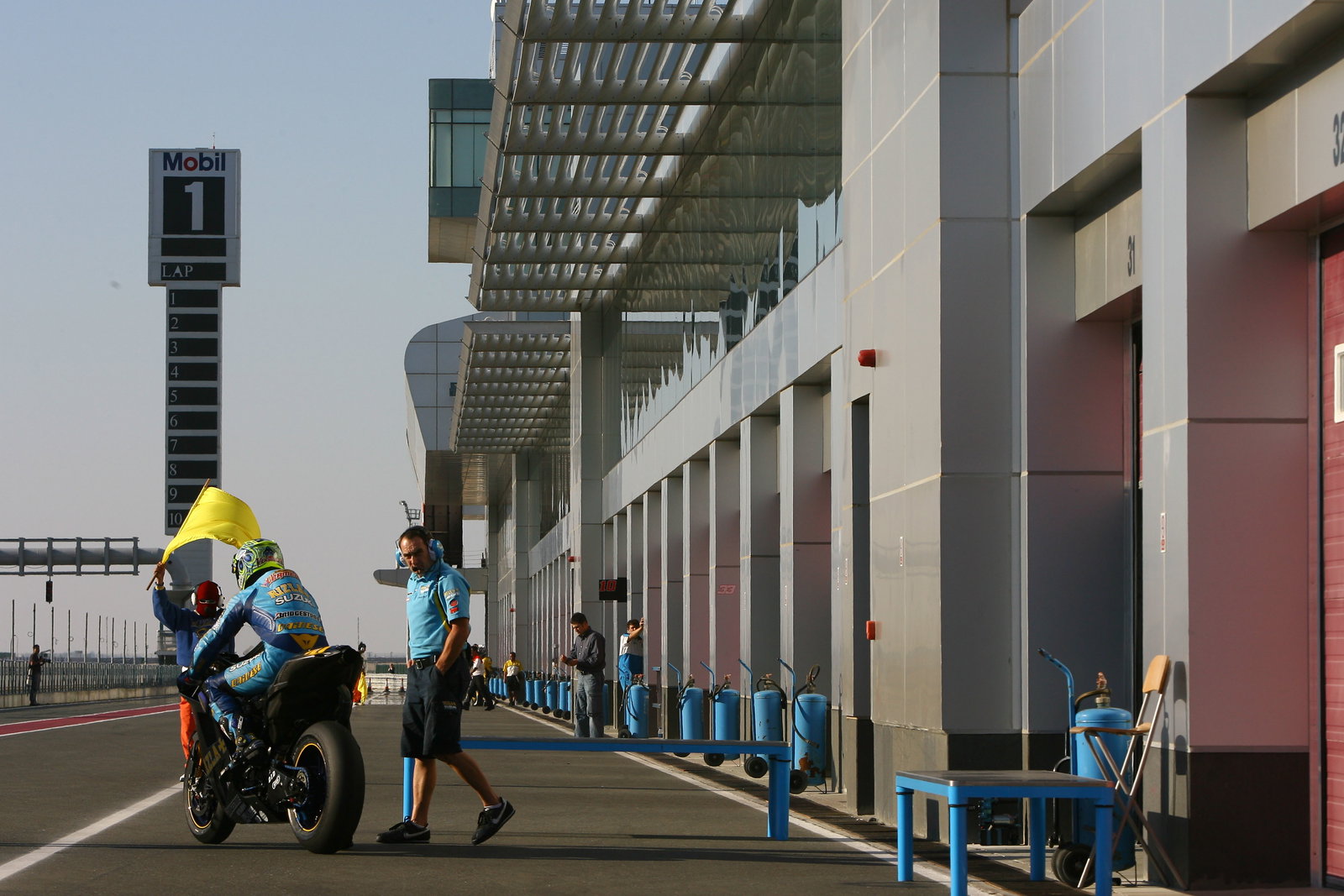 Vermeulen, Qatar MotoGP test, 2007