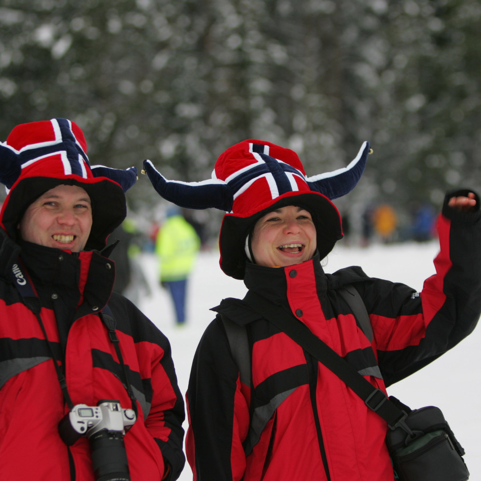 Fans. Rally Norway, 15-18th February 2007.
