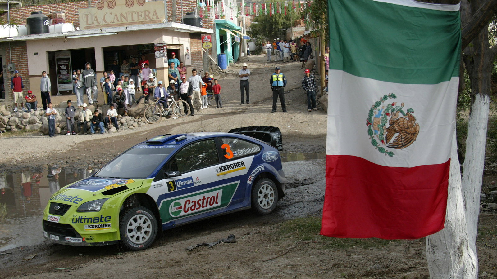 Marcus Gronholm (FIN) / Timo Rautiainen (FIN), BP Ford Focus RS WRC 06. Rally Mexico, 8-11th March 2