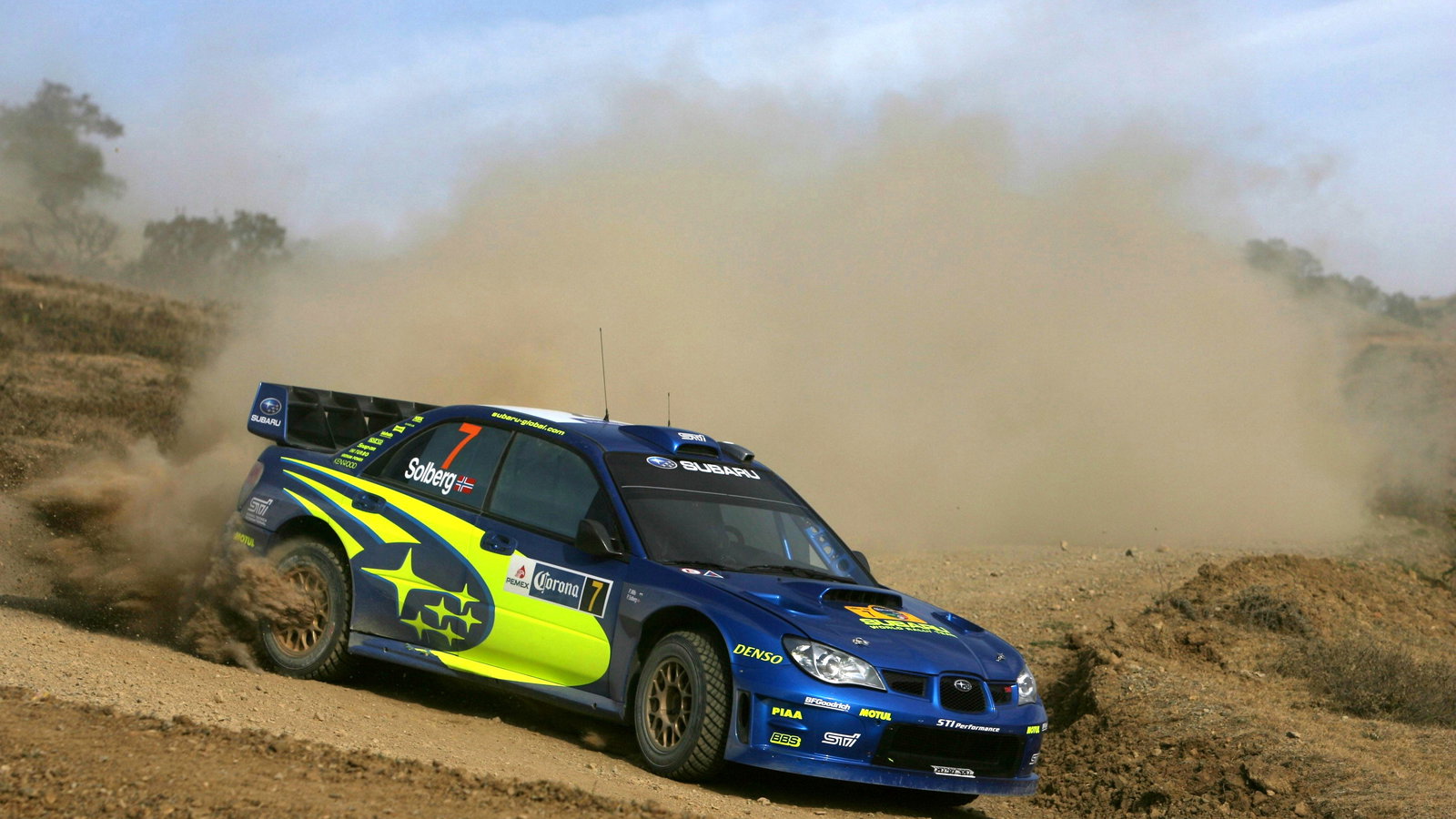 Petter Solberg (NOR) / Phil Mills (GBR), Subaru WRT Impreza WRC 2007. Rally Mexico, 8-11th March 200