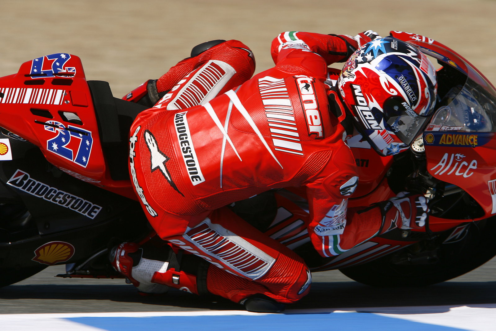 Casey Stoner (AUS), Ducati Marlboro Team, Ducati, 27, 2007 MotoGP World Championship,