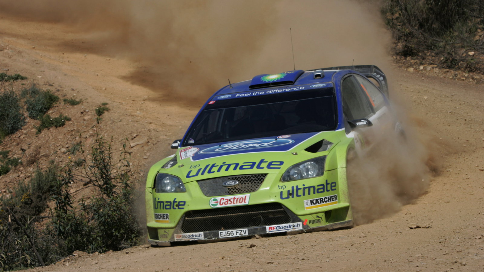 Marcus Gronholm (FIN) / Timo Rautiainen (FIN), BP Ford Focus RS WRC 06. Rally de Portugal, 29th Marc