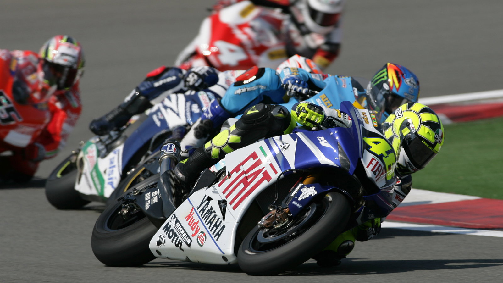 Valentino Rossi (ITA), Yamaha Factory Racing Team, Yamaha M1, 46, 2007 MotoGP World Championship,