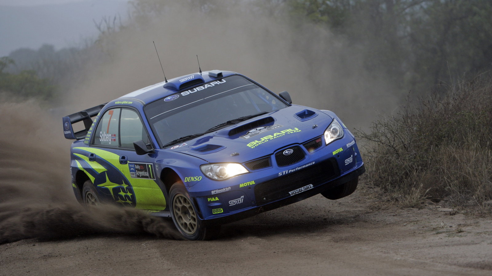 Petter Solberg (NOR) / Phil Mills (GBR), Subaru WRT Impreza WRC 2007. Rally Argentina, May 3-6 2007.