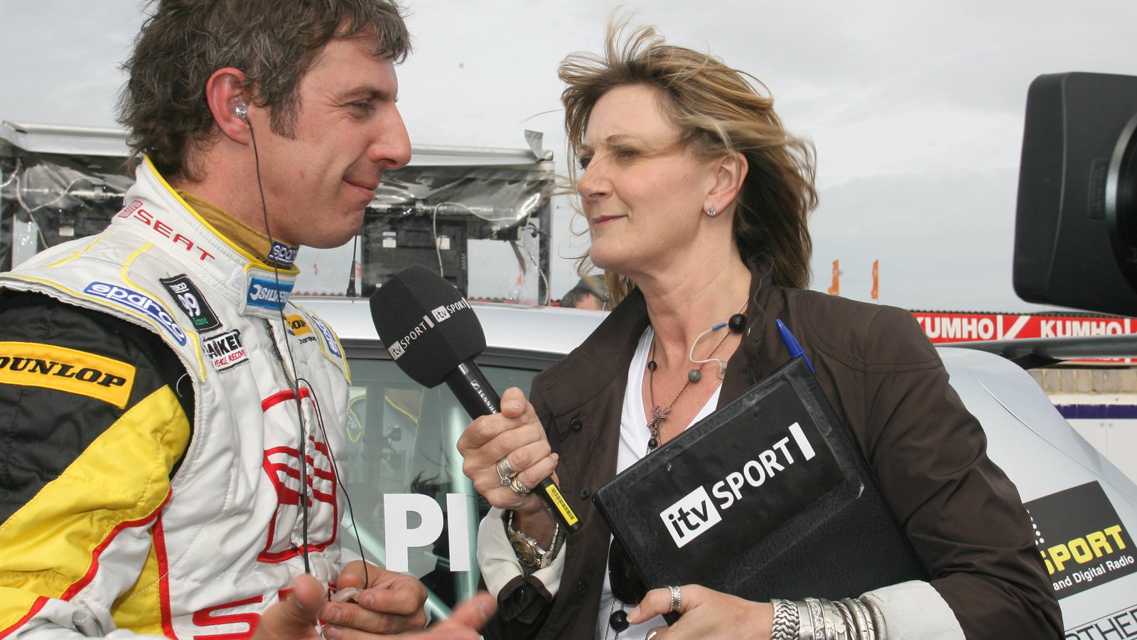 Jason Plato with Louise Goodman