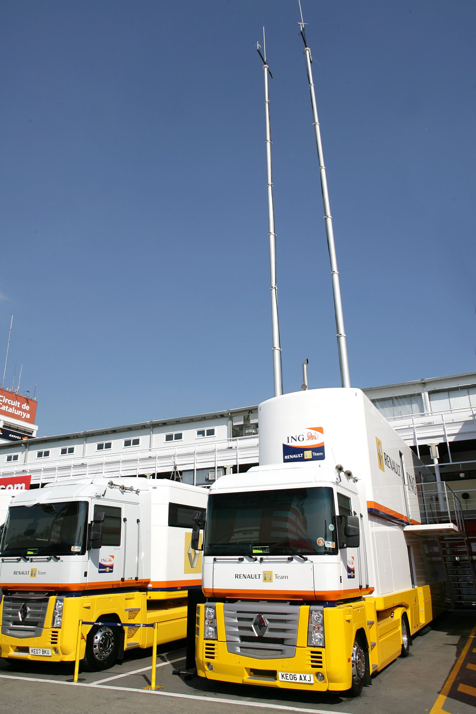 Renault Truck, Spanish F1 Grand Prix, Catalunya, 11-13th, May 2007