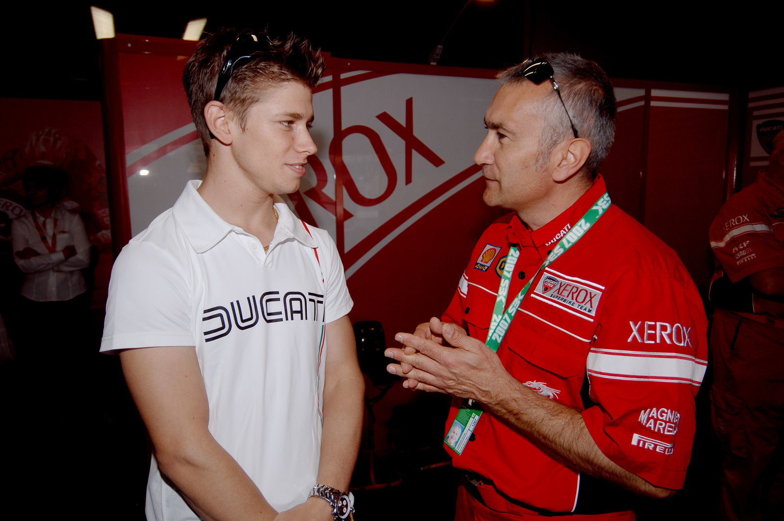 Casey Stoner (AUS), Ducati Marlboro Team, Ducati, 27, 2007 MotoGP World Championship,
Davide Tardo