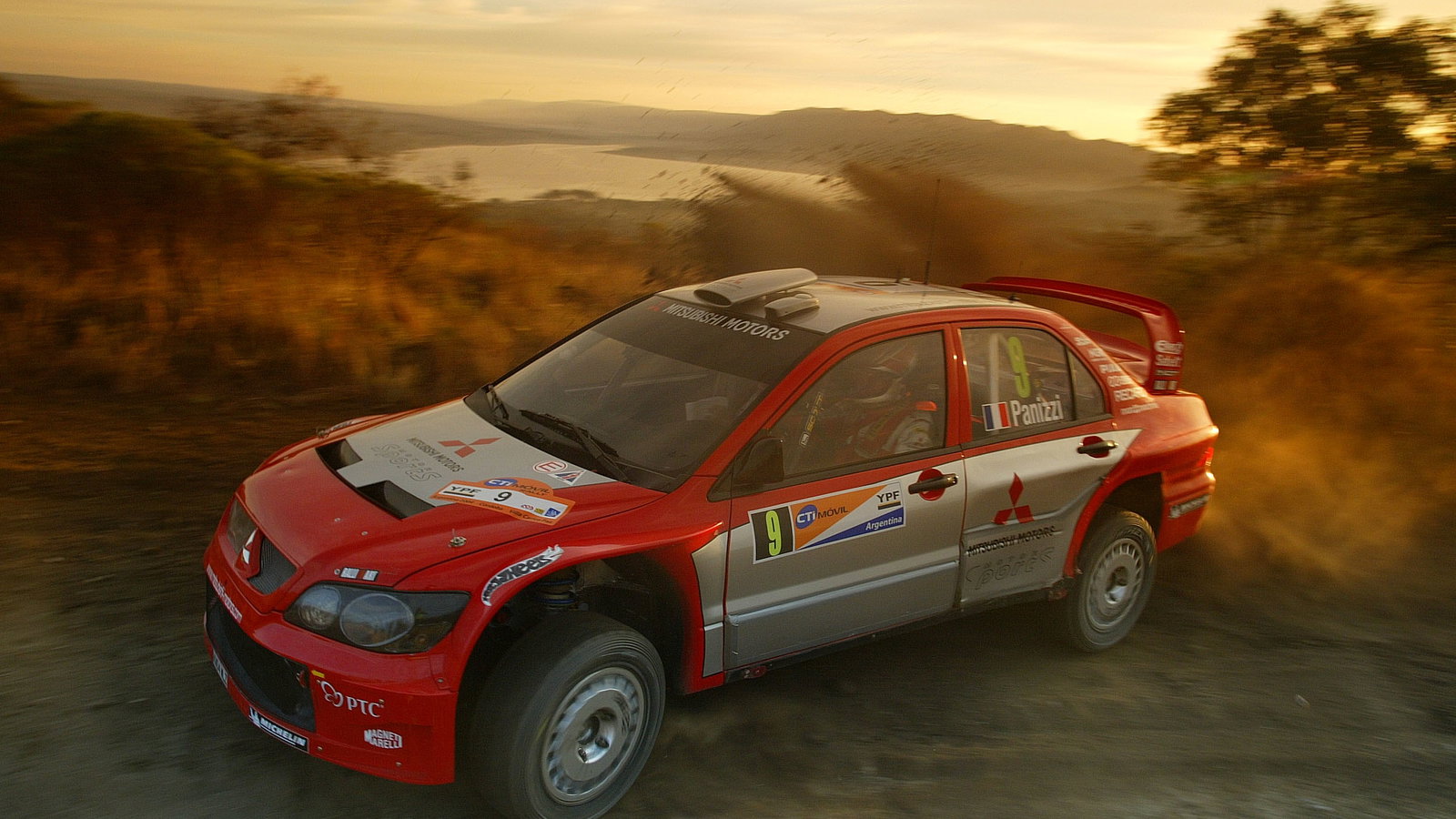 Gilles Panizzi / Herve Panizzi - Mitsubishi Lancer WRC04